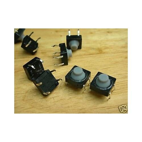 Tactile Push Momentary SPST Off-(On) Switch TMS PKG1000