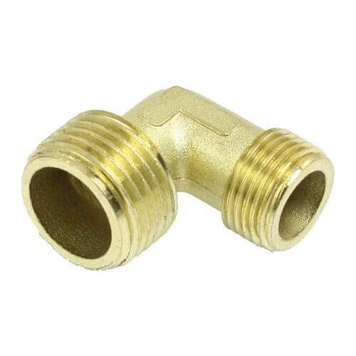 Air Compressor 3/8" x 1/2" Male Elbow 90 Degree Connector