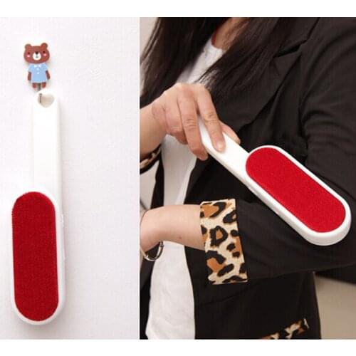 1PC Clothes Dusting Static Brush Two-sided Hair Remover Tearing Cleaning Tool Brand OK 0153