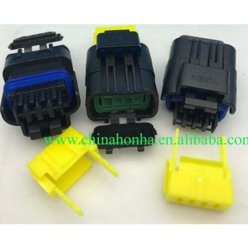10/20/50/100 pcs 4 Pin/Way Petrol Pump Plug FCI Female Waterproof Electrical Connector For Renault Peugeot Citroen 211PC042S4021