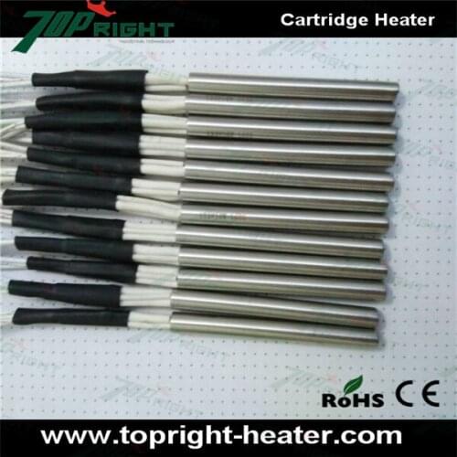 120V 50w dia.9x95mm resistance Cartridge Heater With k type Thermocouple and 24inch wire