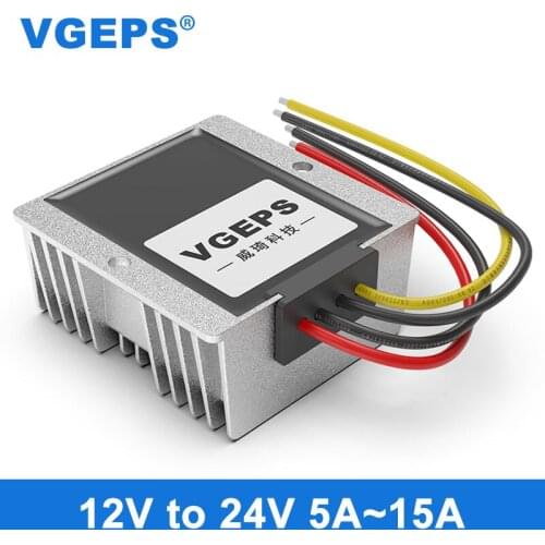 12V to 24V DC power booster 9-20V to 24V car power converter DC-DC regulator