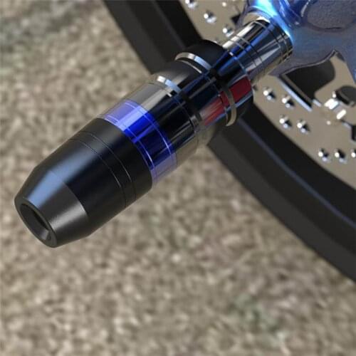 2pcs 8mm Motorcycle Anti Falling Rod Scooter CNC Aluminum Motorbike Bar Engine Shatter Crash Frame Slider Protector Sticker Bar