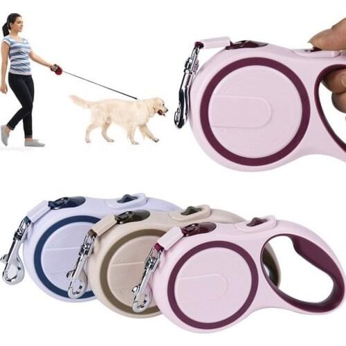 3/5/8 Meter Pet Leash Automatic Retractable Dog Traction Rope Walking Hiking Small Medium Large Dogs Tractor Training Lead