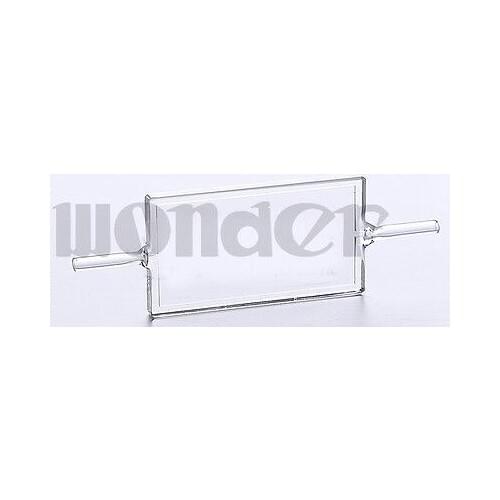 860ul 1mm Path Length JGS1 Quartz Flow Cuvette Cell For Spectrometer