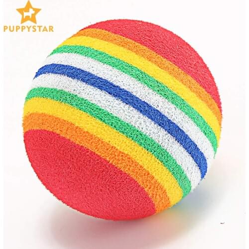 Dog Toys Interactive Ball Toys For Dogs Colorful Balls Chew Toy All Seasons Pet Supplies Dog Games Toy Cat Pet Products HZ0006