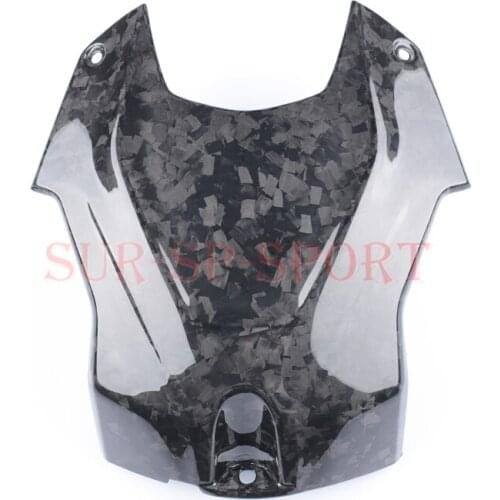 Fuel Gas Tank Cover For BMW S1000RR 2019 2021 Forged Carbon Fiber 100