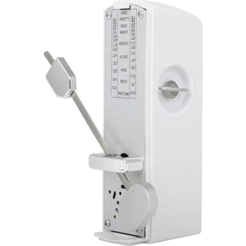 Piano Mechanical Metronome Precise Metronome Pendulum White For Universal Piano Guitar Violin Musical