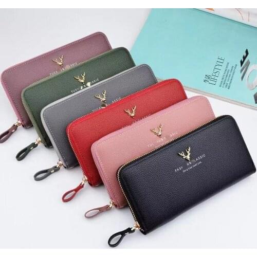 2021 New Style Ladies Wallet Leather Ladies Wallet Clutch Wallet Women Fashion Wallet Wallets