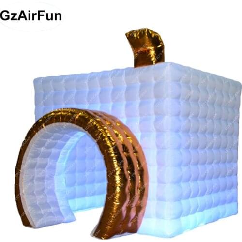 Newly designed 2021 stylish photo booth inflatable camera with custom logo