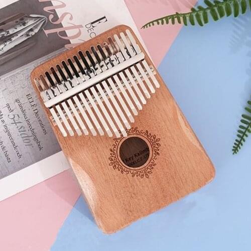 Kalimba 17 Keys Thumb Piano Solid Wood High Quality Mahogany Mbira African Finger Piano Musical Instruments Birthday Music Gifts
