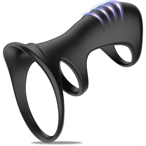 Sex Toys 18+ Cock Rings Penis Ring Men Ring Bdsm Gay Penis Sleeve Cockring Chastity Bondage Gear Prostate Massager Penis Cover