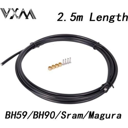 BH59 BH90 Sram Magura Bike brake hose MTB Hydraulic Disc brake tube 2.5M Connector Insert Olive Set for mt200 m315 m395 m6000