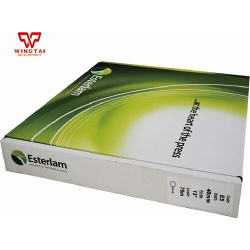 UK Esterlam Synthetic Plastic Scraper E500-50x0.55mmx75m