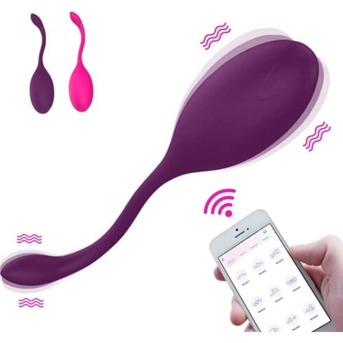 Vibrators G Spot Stimulator Wireless APP Control Vibrating Egg Vaginal Wearable Panties Vibrators Kegel Ball Sex Toys For Women