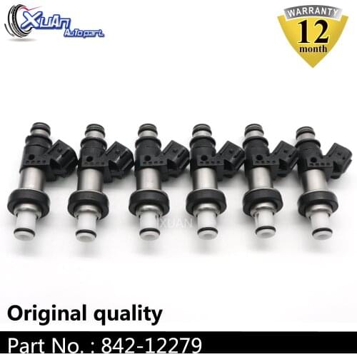 XUAN 6pcs Nozzle 842-12279 Fuel Injectors For Honda Odyssey Pilot MDX for Acura CL TL 3.2L V6 2001-2004