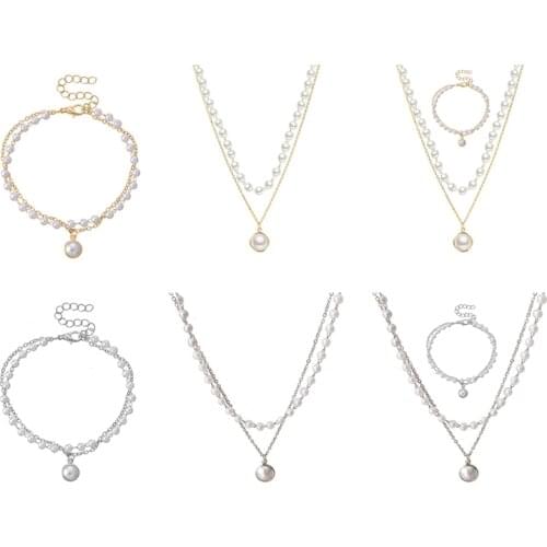 Female Simple Temperament Necklace Fashion Clavicle Chain Neck Jewelry Props Simple Retro Temperament Elegant Chain