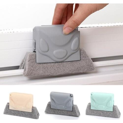 1 Pc 2020 Creative Window Groove Cleaning Brush Window Slot Cleaner Brush For All Corners And Gaps Magic Brush Cleaner Tool