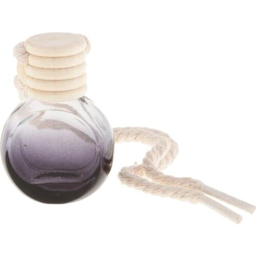 60pcs 10ml Empty Perfume Bottle Pendant Car Hanging Ornament Home Decor