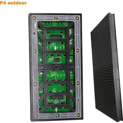 64*32 pixel led module P4 256*128mm taxi car led sign 62500dot/sqm smd1921 outdoor matrix led display quality awesome HUB75 tv