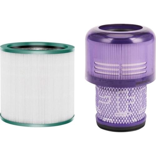Tower Air Purifier Hepa Filter For Dyson Pure Cool Link With Washable Big Filter For Dyson V11 Sv14 Cyclone Animal