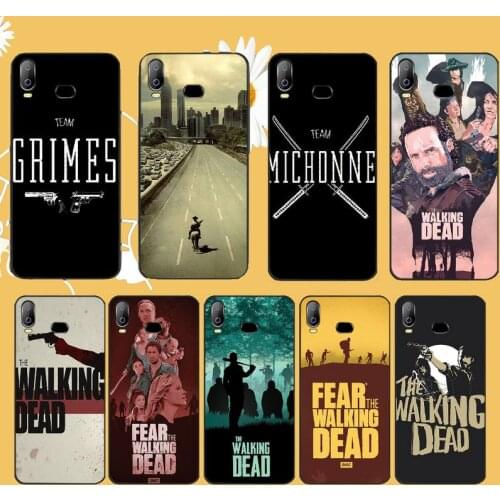 PENGHUWAN the walking dead Customer Black Soft Shell Phone Case Capa For Samsung A10 A20 A30 A40 A50 A70 A71 A51 A6 A8 2018