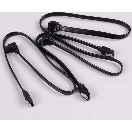 3pcs/set 40cm SATA 3.0 Cable SATA 3.0 III SATA3 6GB/s Data Cable Straight Cord SAS Cable Dual Channel Hard Drive Data Cable