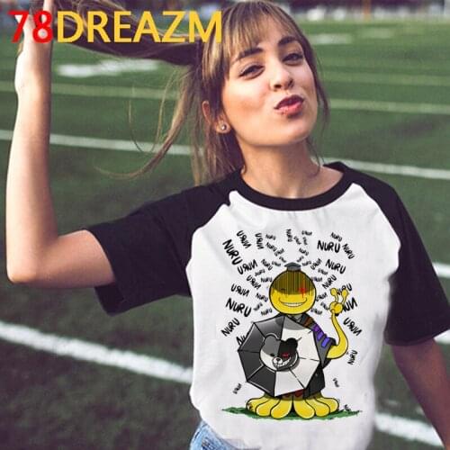 Assassination Classroom tshirt top tees female print ulzzang tumblr clothes aesthetic harajuku kawaii