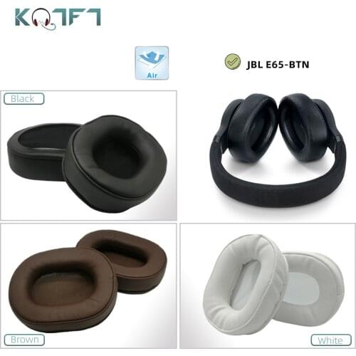 KQTFT 1 Pair of Replacement EarPads for JBL E65 BTNC JBL-E65-BTNC Headset Ear pads Earmuff Cover Cushion Cups