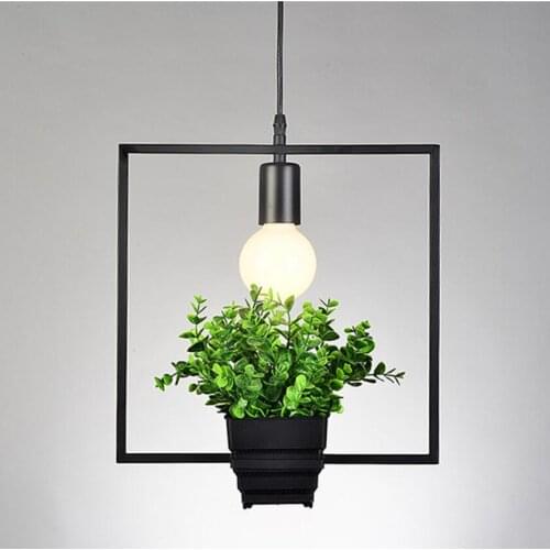 Modern sky garden iron chandelier E27 bulb led lamps living room bedroom decoration art chandeliers lighting led lustre lamps z5
