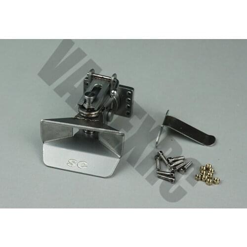 Stainless Steel Metal Tail Hook for Tamiya 1/14 Scale Tamiya Remote Control Truck Tractor SCANIA R620 ACTROS MAN TGX TGS