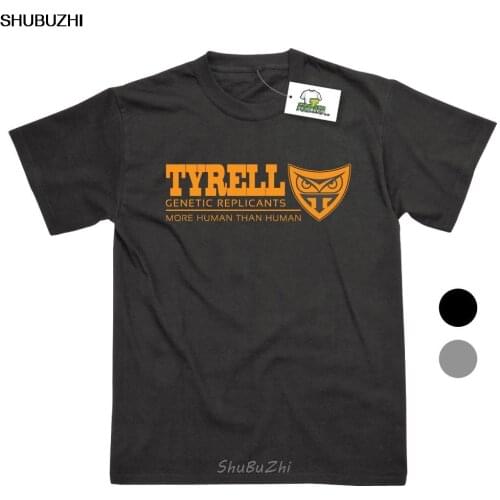 Tyrell Genetic Replicants Inspired by Blade Runner Printed T-Shirts - Top Tee 100%Cotton Humor Men Crewneck Tee Shirts sbz3341