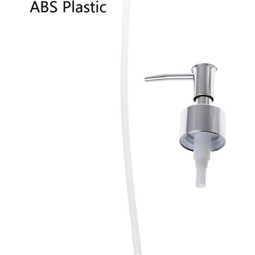 Stainless Steel Soap Dispenser Nozzle 12 OZ Built in Hand Lotion Pump Fitting HX6D