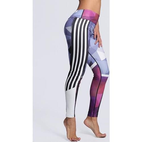 New 2018 Women Sexy Sporting Leggings Fashion Bodybuilding Trousers High Elastic Slim Leggins Female Fitness Workout Pants S-3XL