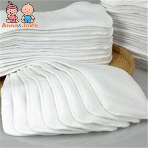 4pcs 2 layers/Baby Cloth Diaper Pad/Nappy Inserts/Washable Diapers/Reusable Microfiber/btrx0011