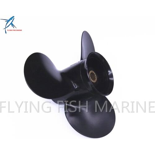 Outboard Engine 48-897750A11 Aluminum Alloy Prop Propeller 9.25x9 for Mercury Quicksilver 9.9HP 15HP 18HP 20HP Boat Motor