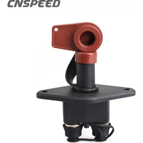 Universal 12V Battery Isolator Disconnect Cut Off Kill Switch Car Truck Boat Van Camper Battery Switch Car Accessories