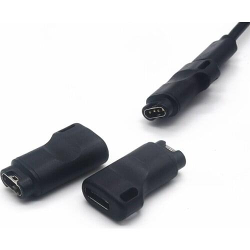 Type C USB Cable Charger Adapter for Garmin Fenix 5/5S/5X Plus Instinct 6/6S/6X Pro Venu SQ Vivoactive 4/4s/3 945 935 645 245 45