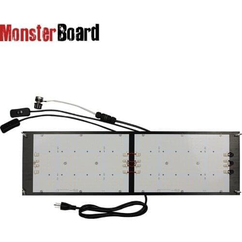 High power samsung lm301h monster board 240 watt 3000k mix cree 660nm with uv switch ir switch led grow light