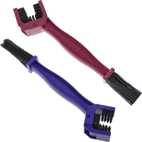 1pcs Cycling Bicycle Motorcycle Chain Cleaning Tool Gear Grunge Brush Cleaner Motorcycle Bike Chain Brush Cleaner Scrubber Tool