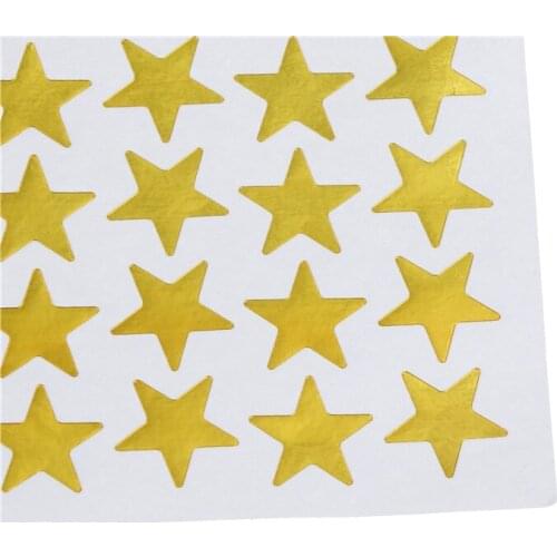 10pcs Lovely Star Sticker Teacher Label Reward For Children Kid Students Gift School Supplies
