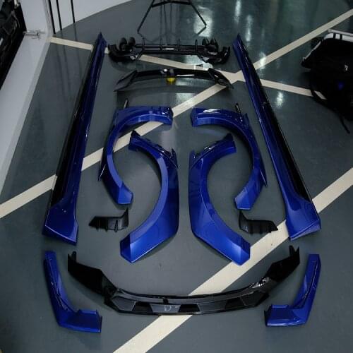 2021 Suitable For New Ws Three Series 325li Modified Ak Small Surround Kit G20 G28 Front Spade Skirt and Rear Lip Tail