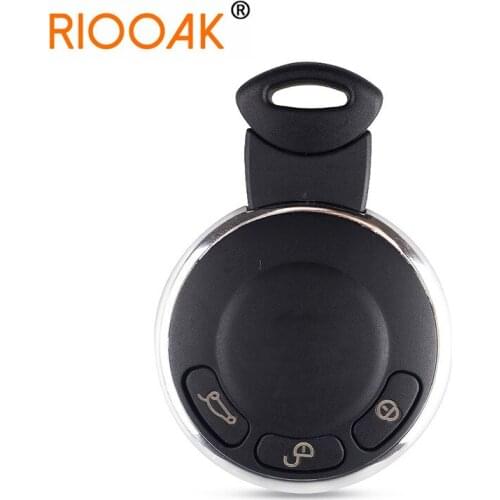 3 Buttons Remote Smart Card Car Key Shell Cover Case FOB Auto Smart Key With Blade for BMW Mini Cooper