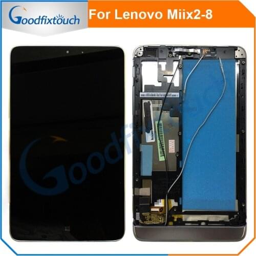 8” LCD Screen For Lenovo Miix2-8 Miix2 Miix 2 8 LCD Display Touch Screen Digitizer Assembly With Frame Tablet PC Assembly