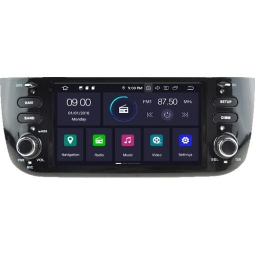 6.2" Android 10.0 OS Car Multimedia Navigation GPS Radio System Player for Fiat Linea 2012-2016 & Fiat Grande Punto 2012-2016