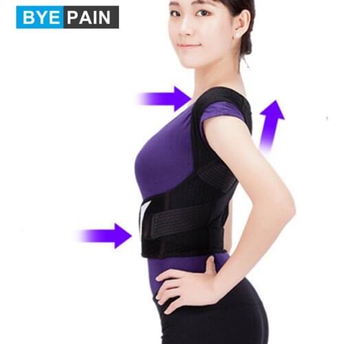 BYEPAIN New Hot Breathable Shoulder Back Posture Corrector Back Brace Health Care Posture Support Belt Unisex for women man
