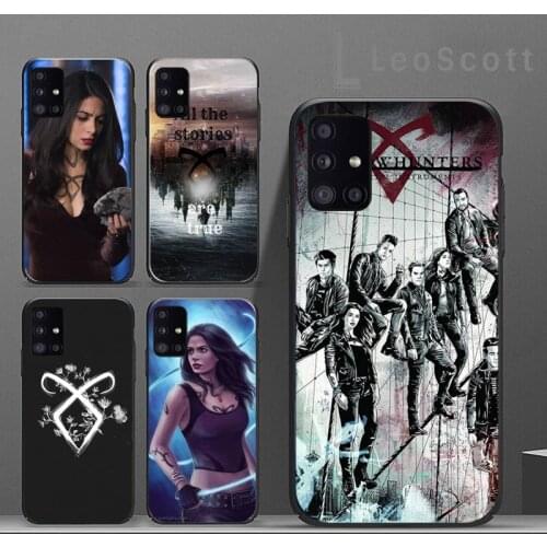 Series Shadowhunters TV Phone Case For Samsung A50 A51 A71 A31 A21S S8 S9 S10 S20 S21 Plus Fe Ultra 4G 5G