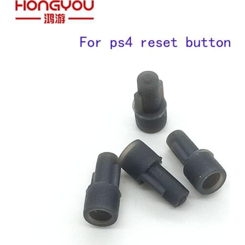 120PCS Black Silicone Rubber Reset button for Playstation 4 PS4 Controller Restart key