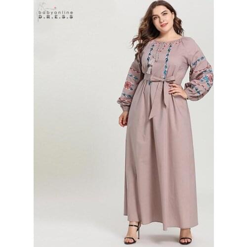 Middle East O-neck Long Evening Dress Tassel Bowknot Arabic Dubai Evening Gown Patterns Muslim Robe de Soiree Abendkleider