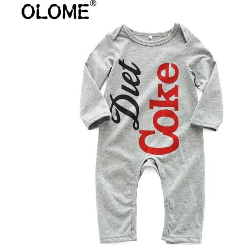 OLOME Newborn Baby Rompers Cotton Crawlers for Kids Summer Infant Jumpsuits Unisex Toddler Boys Clothes Long Sleeve Baby Onesie